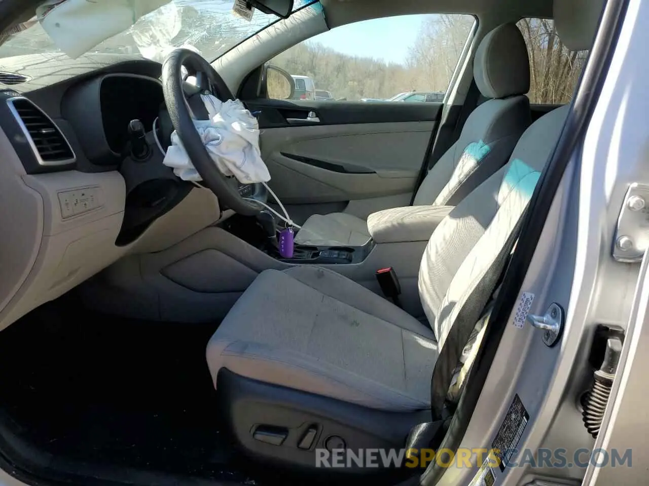 7 Photograph of a damaged car KM8J3CAL6KU938209 HYUNDAI TUCSON 2019
