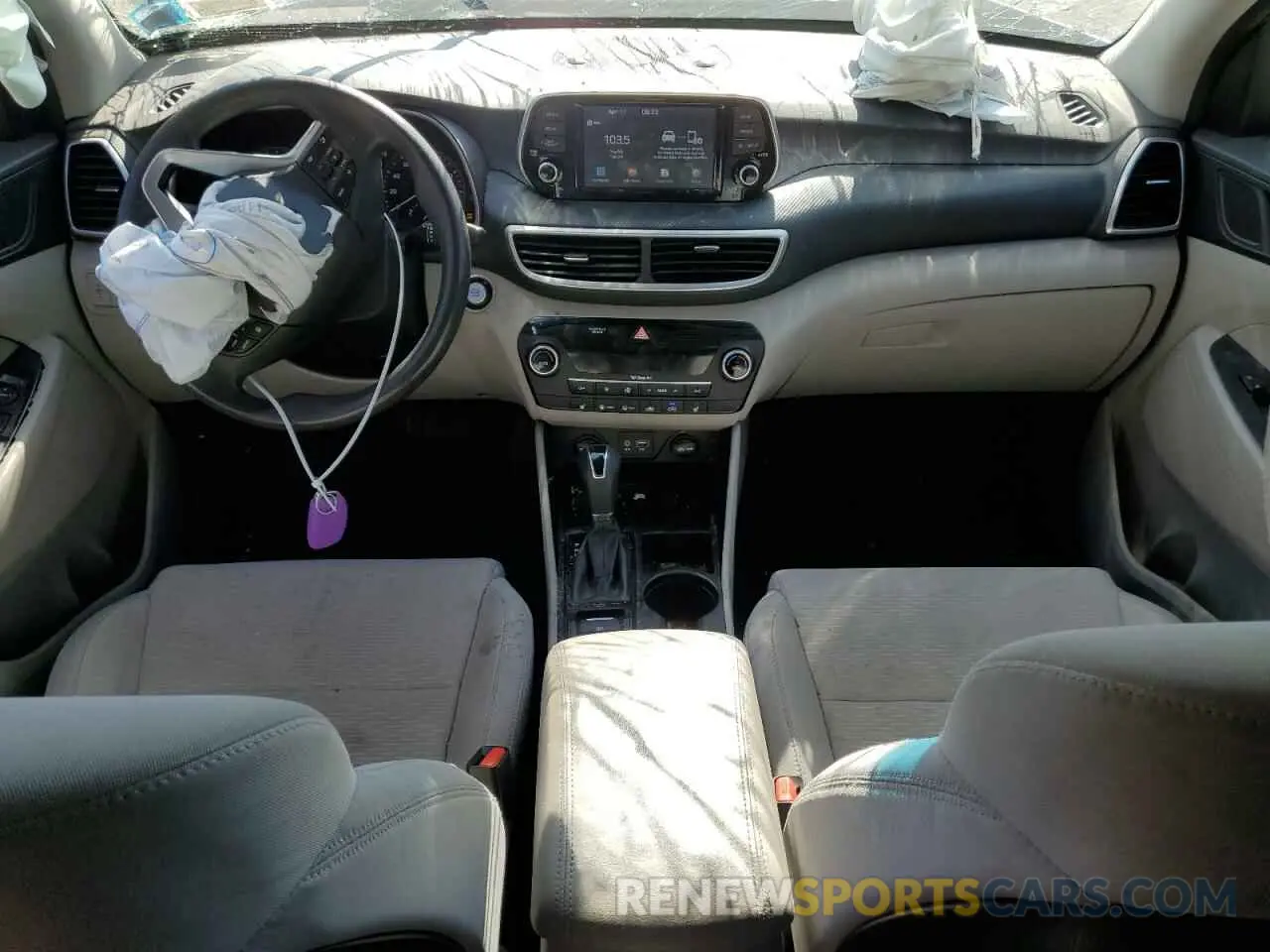 8 Photograph of a damaged car KM8J3CAL6KU938209 HYUNDAI TUCSON 2019