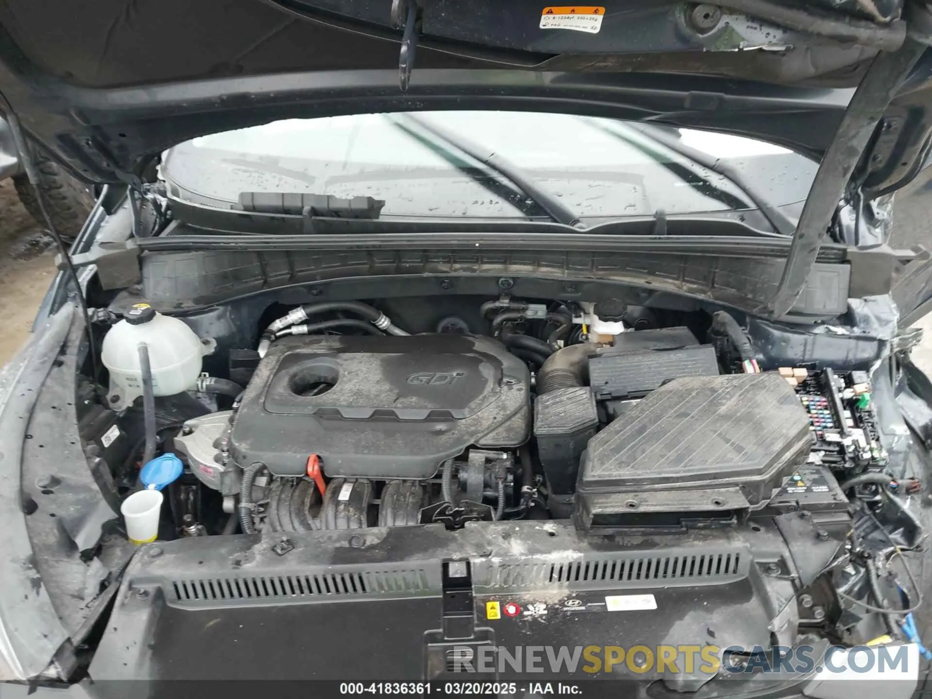 10 Photograph of a damaged car KM8J3CAL7KU076246 HYUNDAI TUCSON 2019