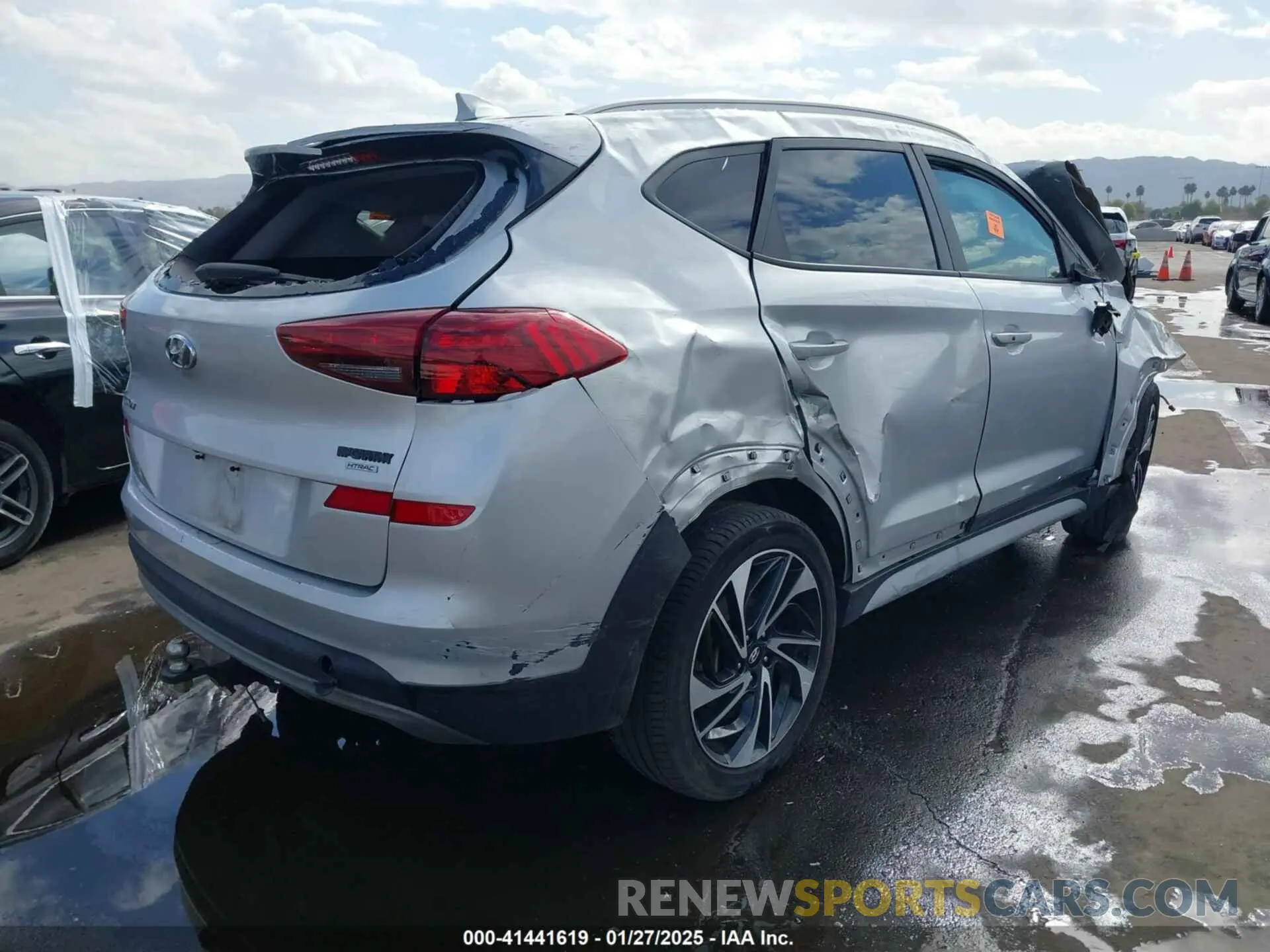 4 Photograph of a damaged car KM8J3CAL7KU839382 HYUNDAI TUCSON 2019