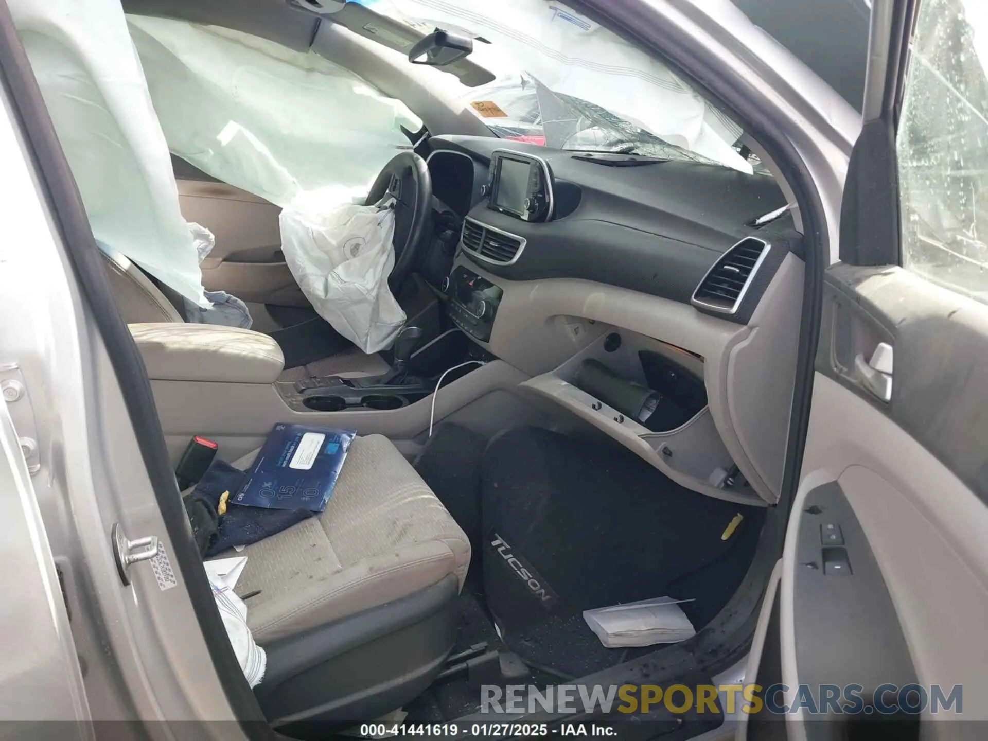 5 Photograph of a damaged car KM8J3CAL7KU839382 HYUNDAI TUCSON 2019