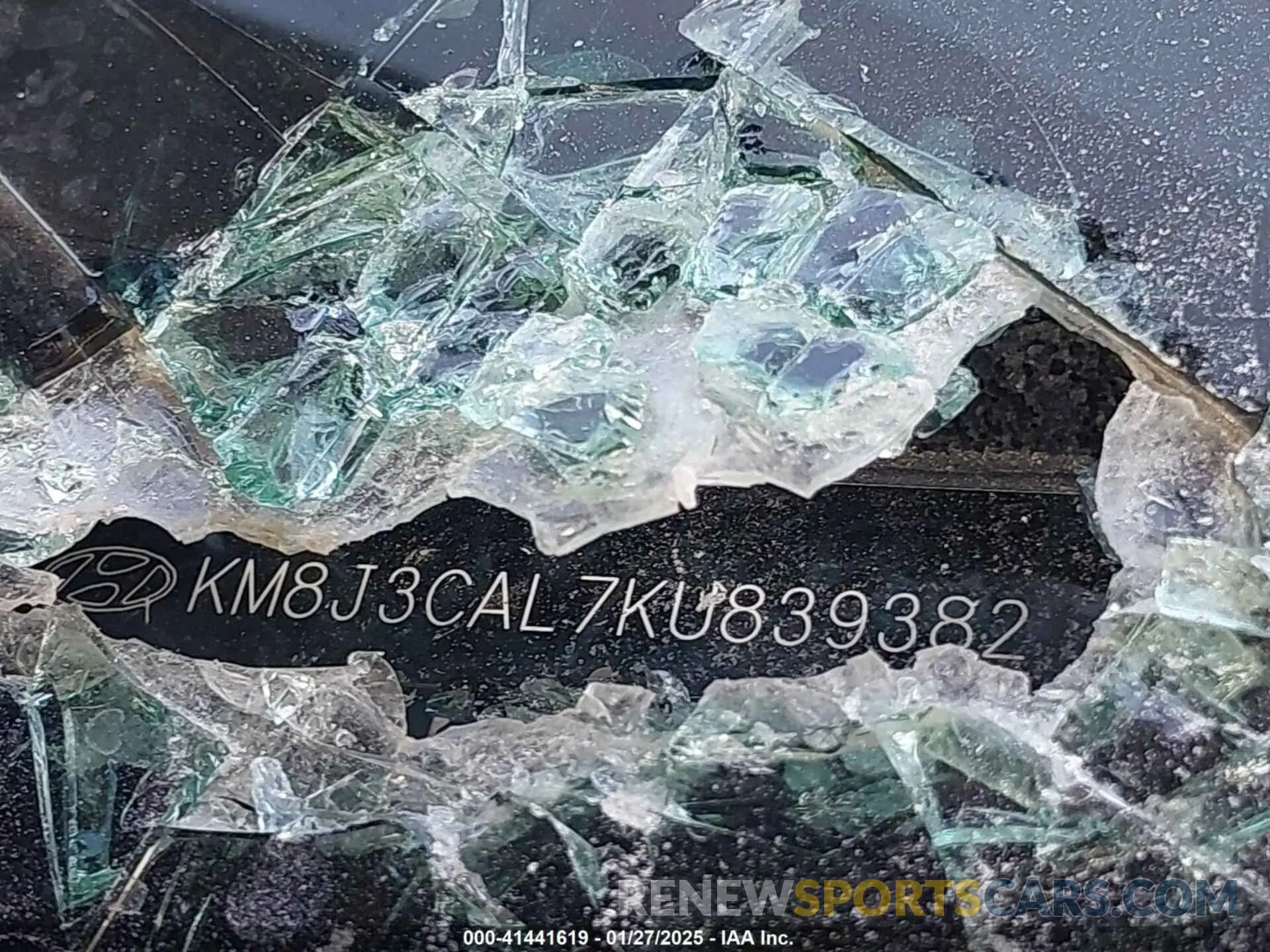 9 Photograph of a damaged car KM8J3CAL7KU839382 HYUNDAI TUCSON 2019