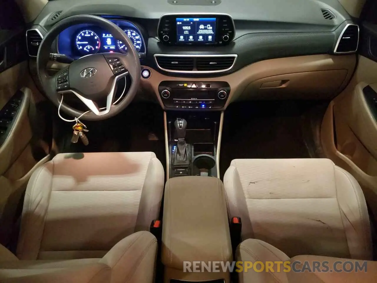 8 Photograph of a damaged car KM8J3CAL7KU845957 HYUNDAI TUCSON 2019