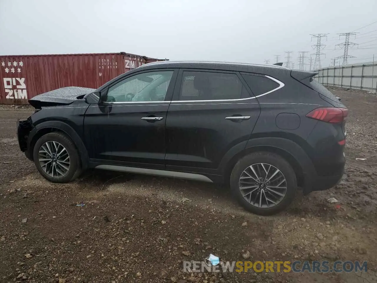 2 Photograph of a damaged car KM8J3CAL7KU865044 HYUNDAI TUCSON 2019
