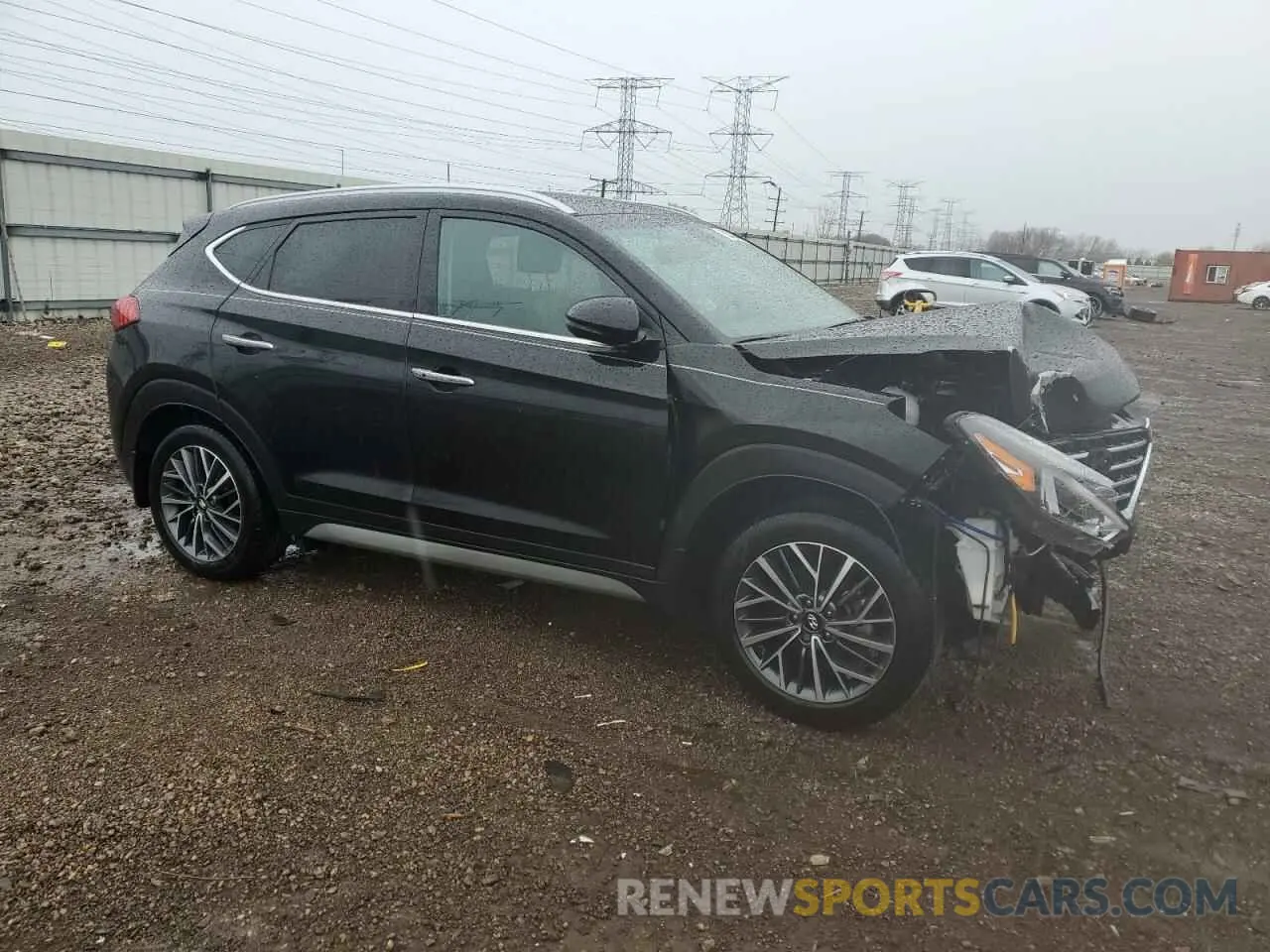 4 Photograph of a damaged car KM8J3CAL7KU865044 HYUNDAI TUCSON 2019