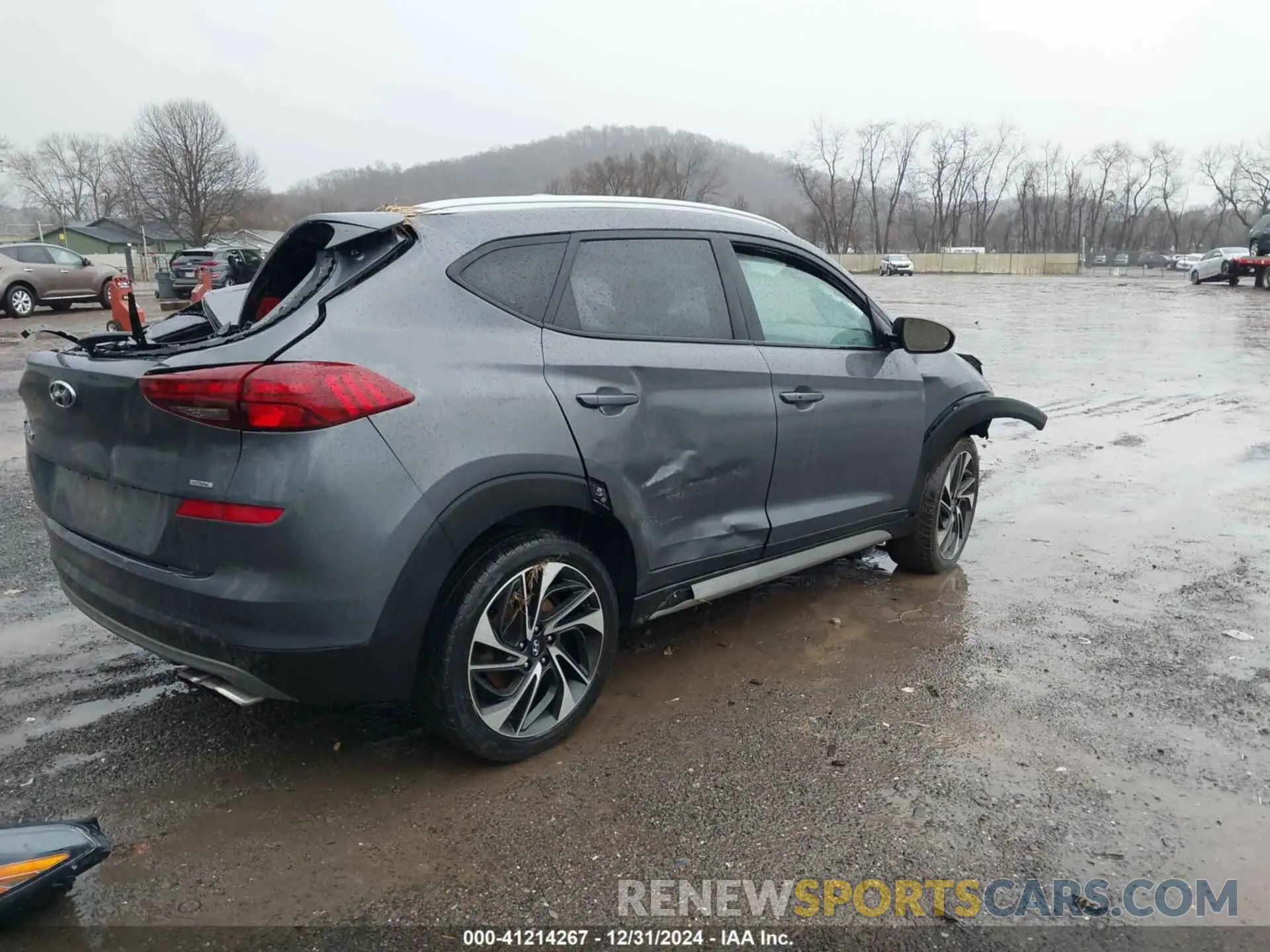 4 Photograph of a damaged car KM8J3CAL8KU065577 HYUNDAI TUCSON 2019