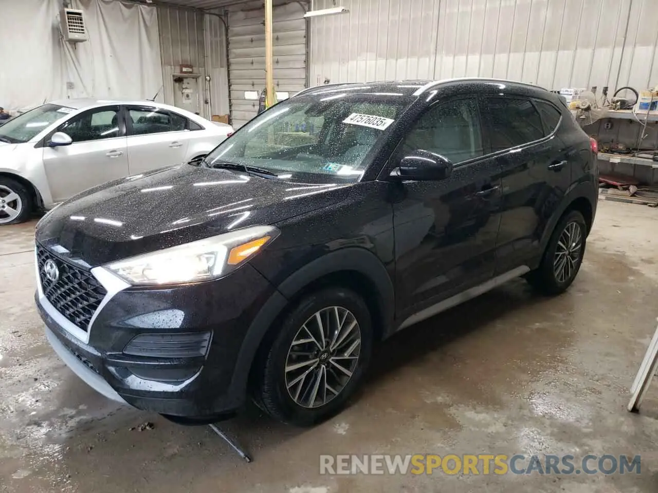 1 Photograph of a damaged car KM8J3CAL8KU959918 HYUNDAI TUCSON 2019