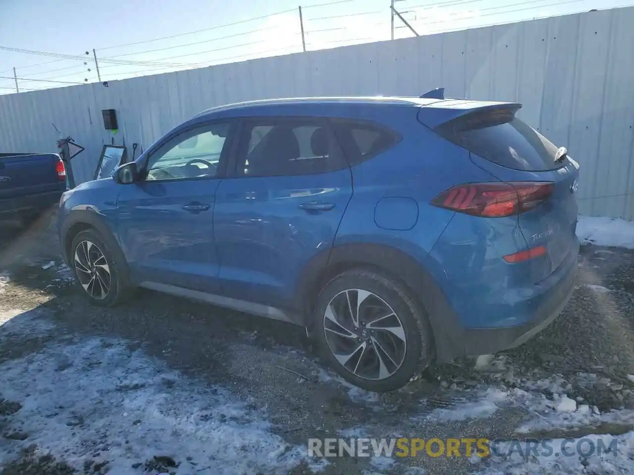 2 Photograph of a damaged car KM8J3CAL8KU995222 HYUNDAI TUCSON 2019