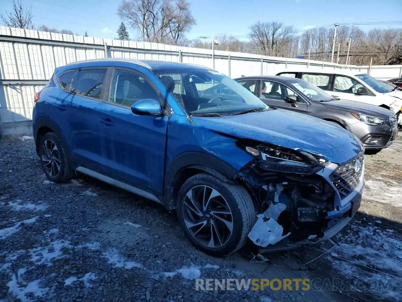 4 Photograph of a damaged car KM8J3CAL8KU995222 HYUNDAI TUCSON 2019