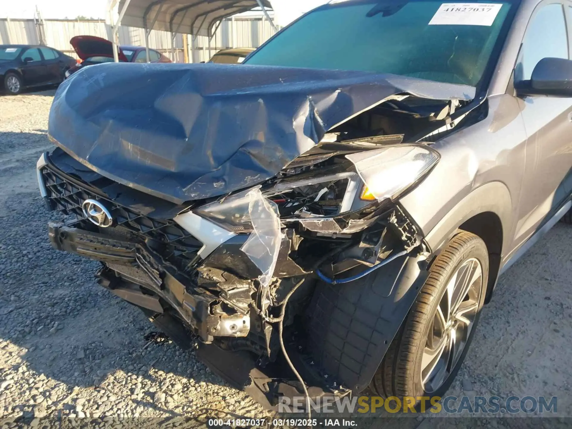 6 Photograph of a damaged car KM8J3CAL9KU022298 HYUNDAI TUCSON 2019