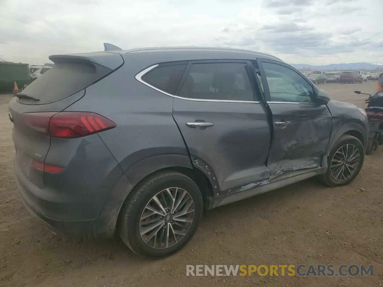 3 Photograph of a damaged car KM8J3CAL9KU037237 HYUNDAI TUCSON 2019