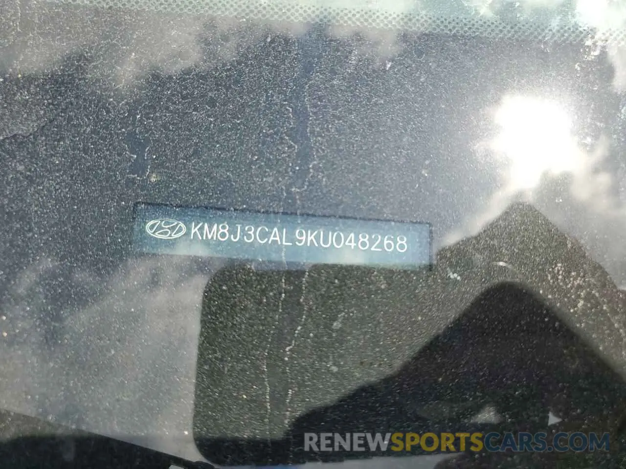 13 Photograph of a damaged car KM8J3CAL9KU048268 HYUNDAI TUCSON 2019