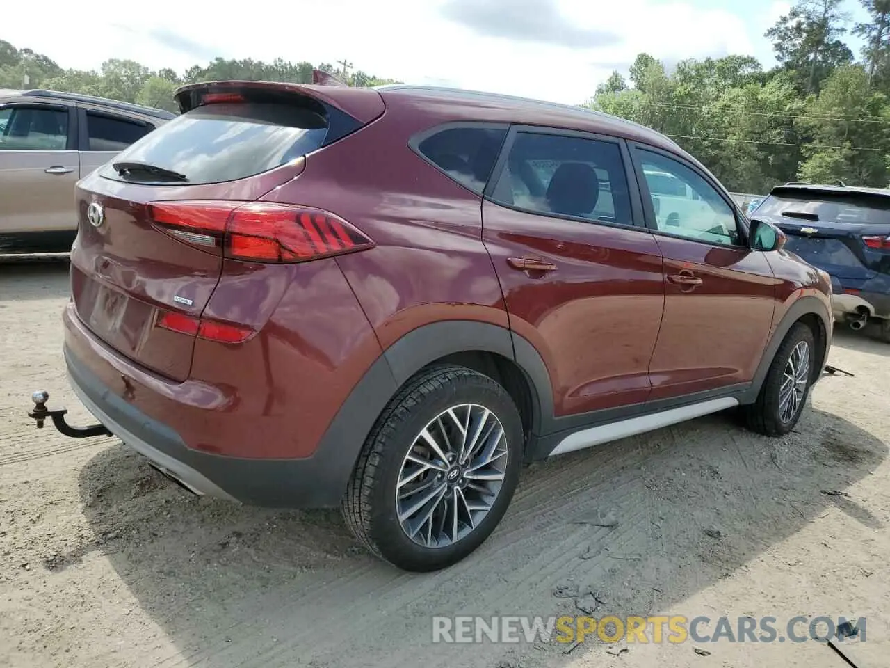 3 Photograph of a damaged car KM8J3CAL9KU048268 HYUNDAI TUCSON 2019