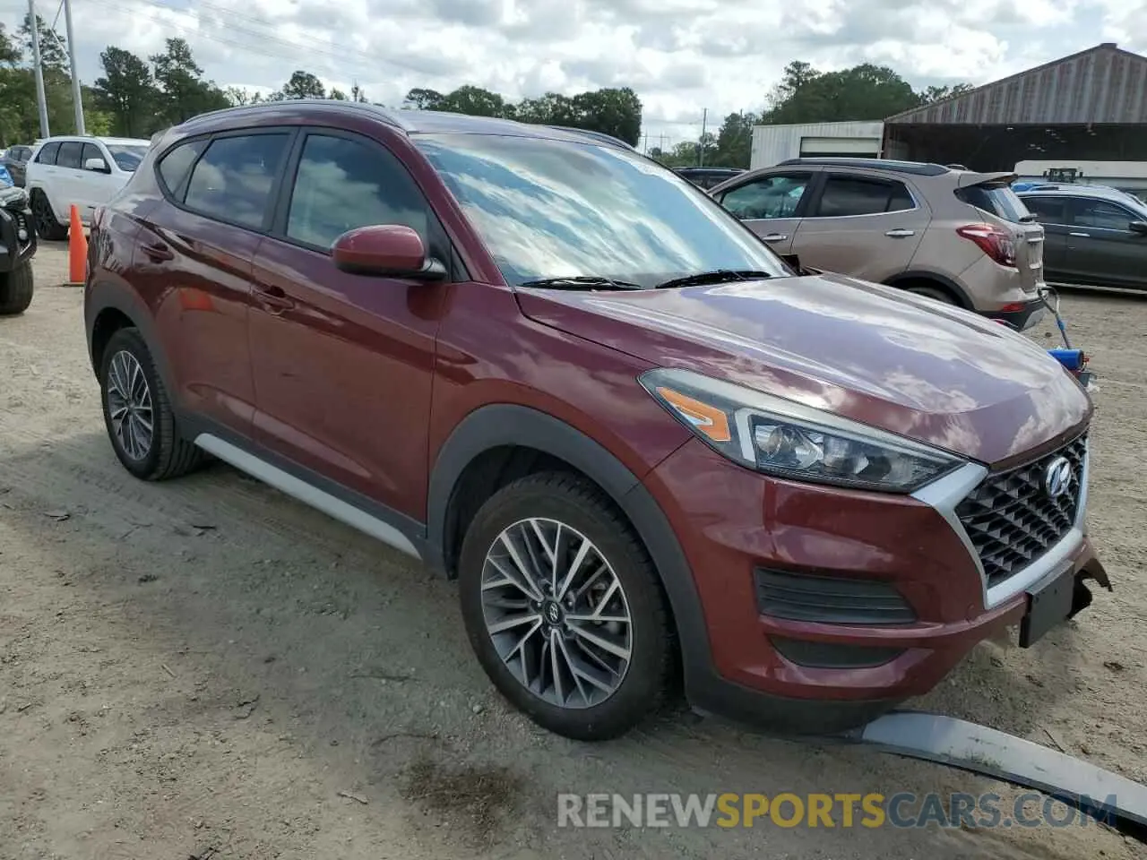 4 Photograph of a damaged car KM8J3CAL9KU048268 HYUNDAI TUCSON 2019