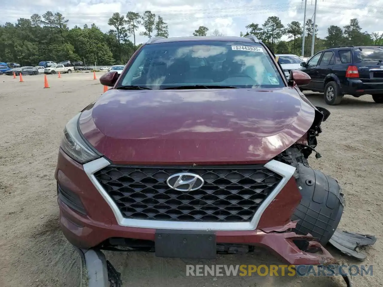 5 Photograph of a damaged car KM8J3CAL9KU048268 HYUNDAI TUCSON 2019