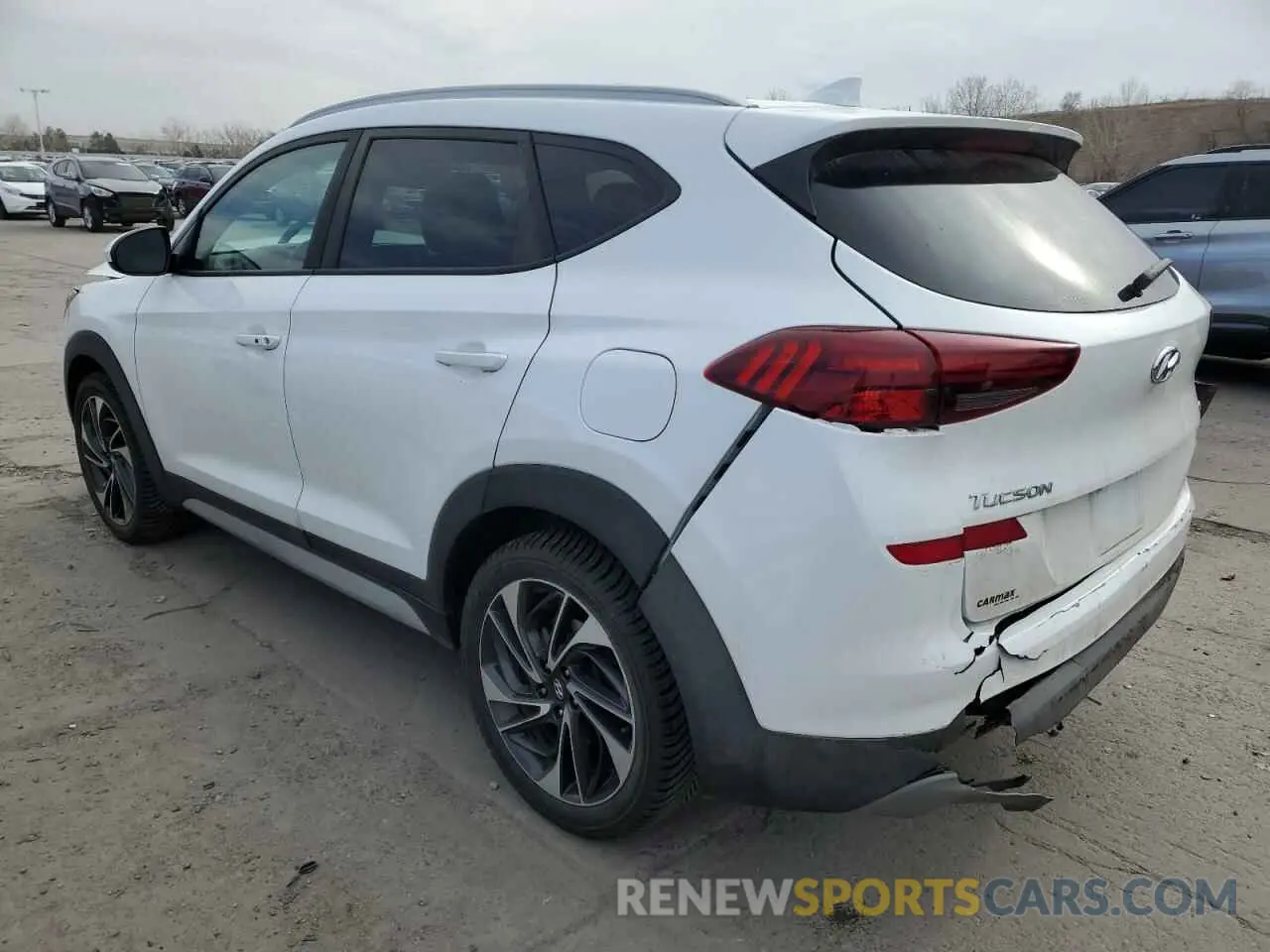 2 Photograph of a damaged car KM8J3CAL9KU963671 HYUNDAI TUCSON 2019