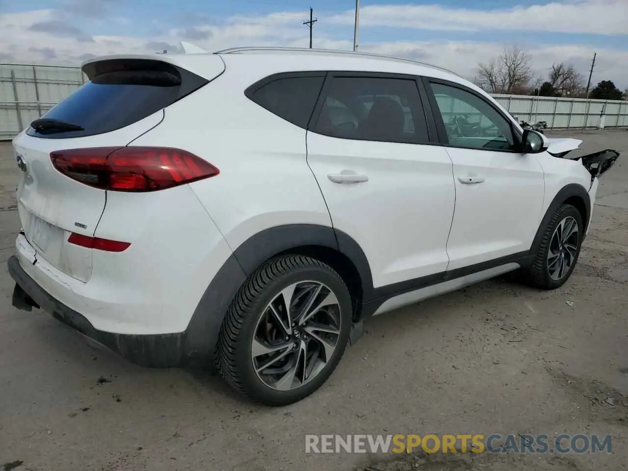 3 Photograph of a damaged car KM8J3CAL9KU963671 HYUNDAI TUCSON 2019
