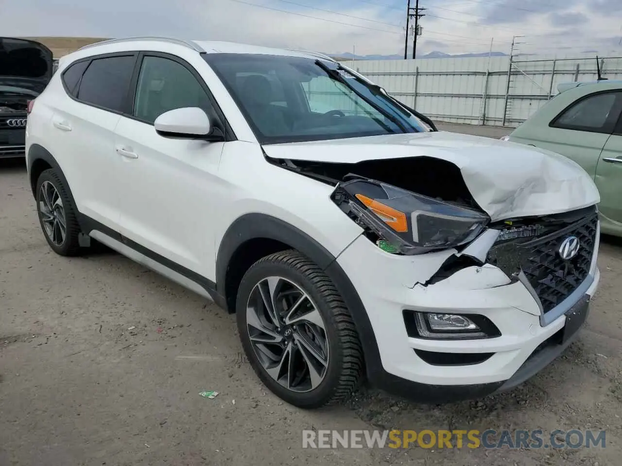 4 Photograph of a damaged car KM8J3CAL9KU963671 HYUNDAI TUCSON 2019