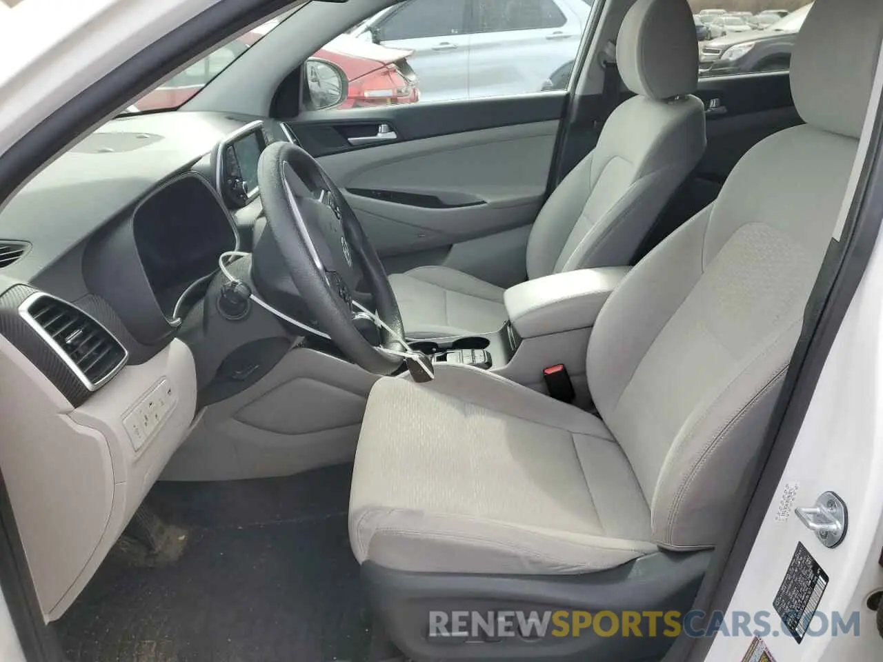 7 Photograph of a damaged car KM8J3CAL9KU963671 HYUNDAI TUCSON 2019