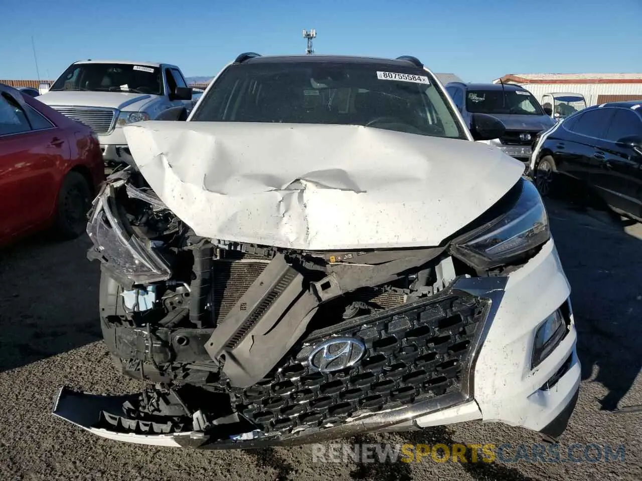 5 Photograph of a damaged car KM8J3CALXKU964957 HYUNDAI TUCSON 2019