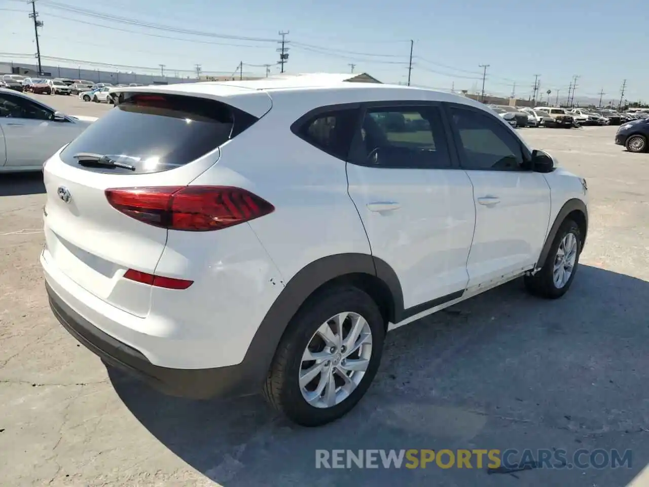 3 Photograph of a damaged car KM8J23A41LU109867 HYUNDAI TUCSON 2020