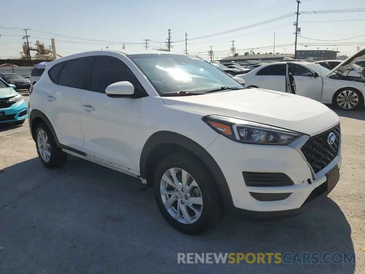 4 Photograph of a damaged car KM8J23A41LU109867 HYUNDAI TUCSON 2020