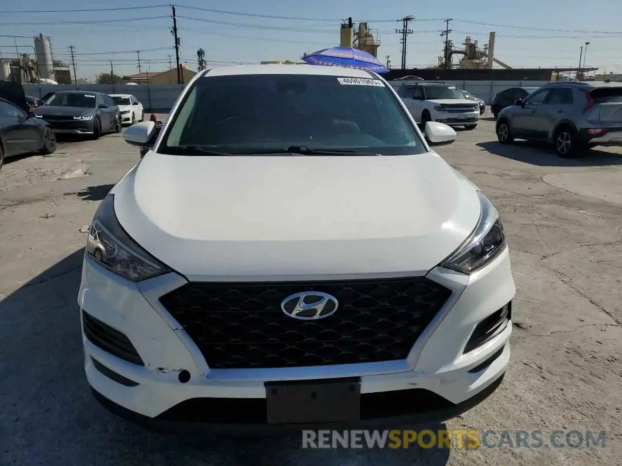 5 Photograph of a damaged car KM8J23A41LU109867 HYUNDAI TUCSON 2020