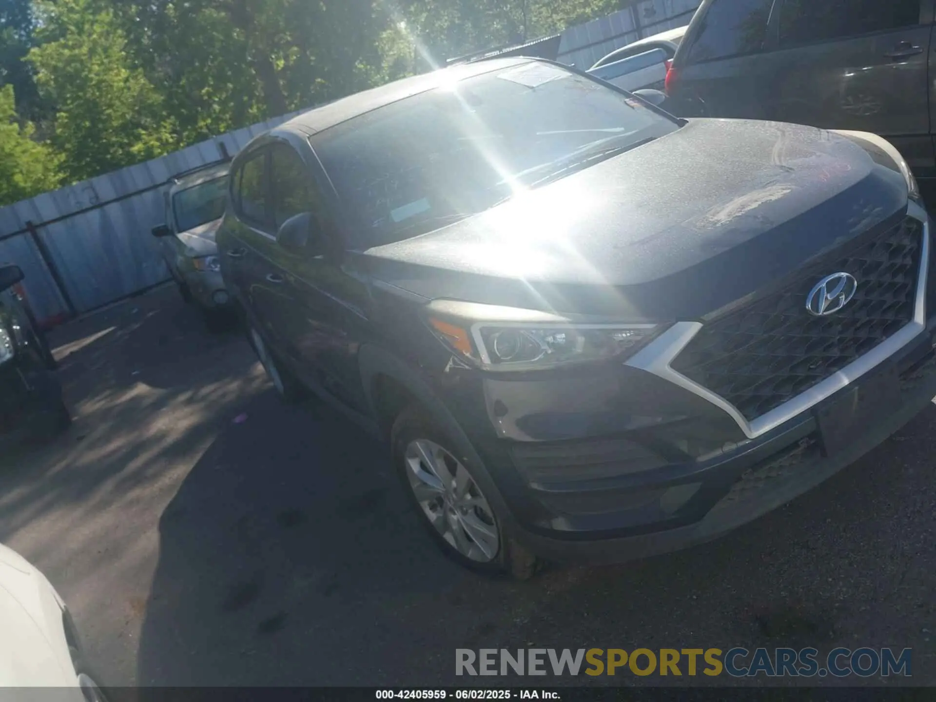 1 Photograph of a damaged car KM8J23A41LU181796 HYUNDAI TUCSON 2020