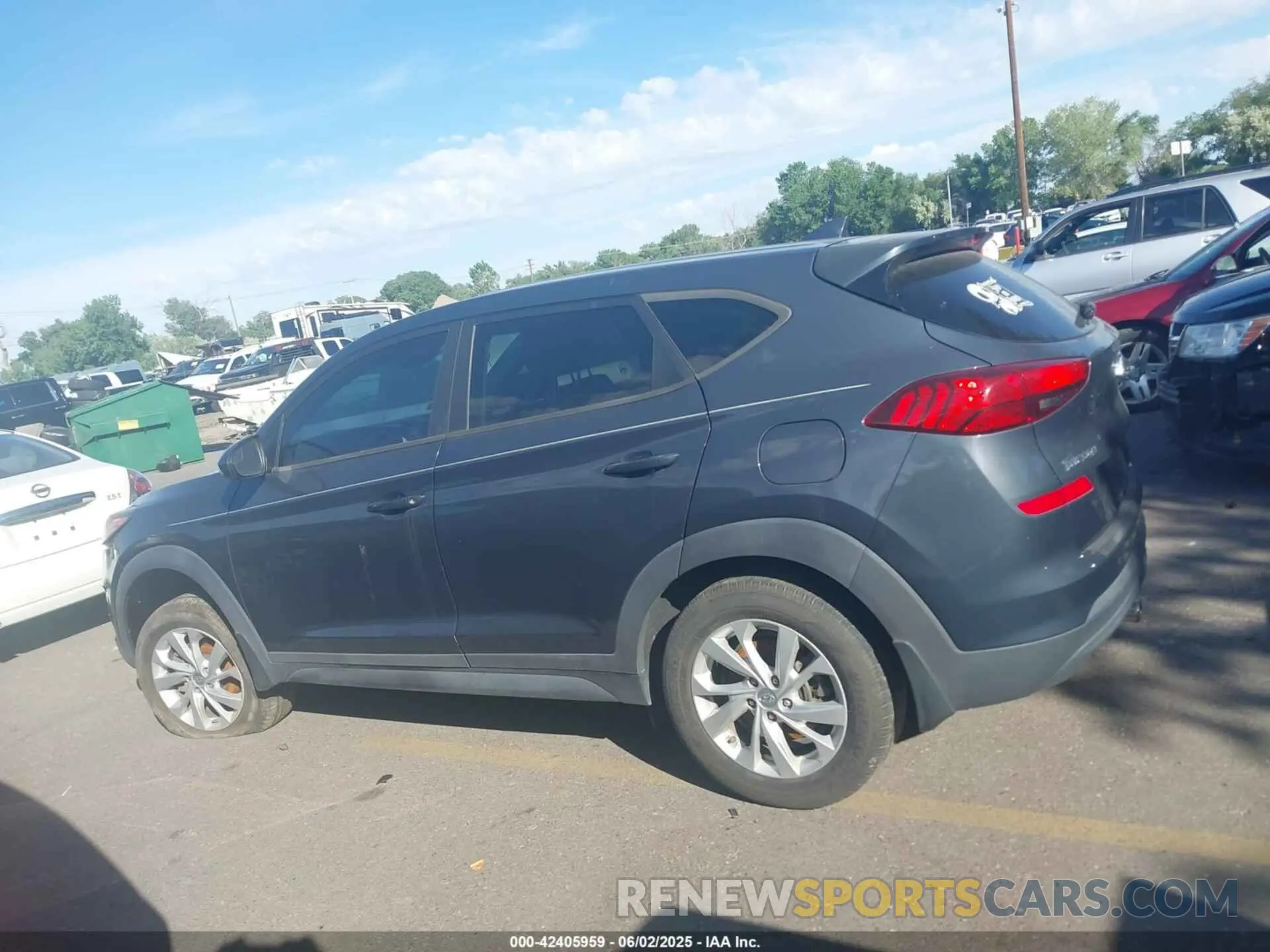 14 Photograph of a damaged car KM8J23A41LU181796 HYUNDAI TUCSON 2020