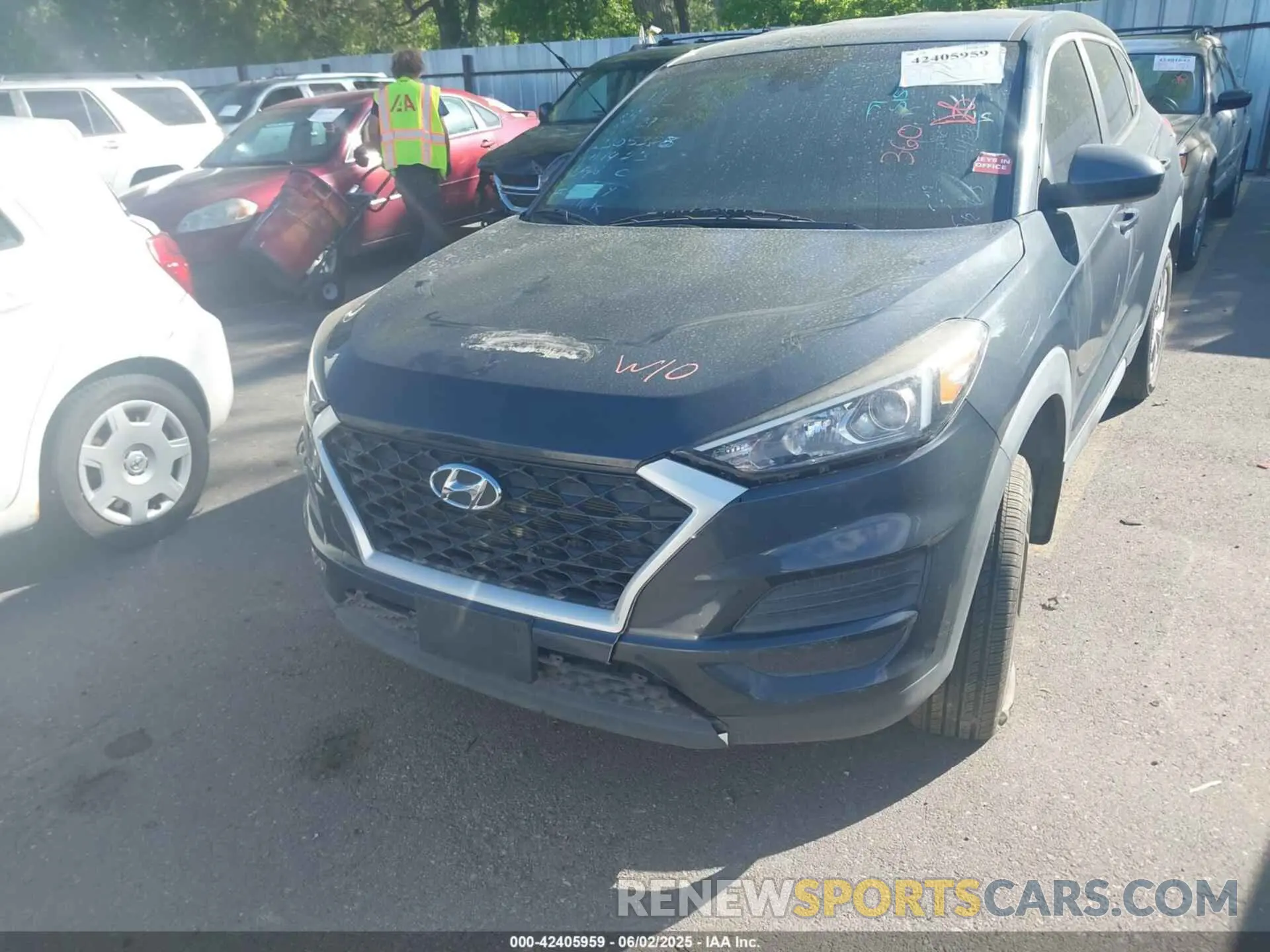 6 Photograph of a damaged car KM8J23A41LU181796 HYUNDAI TUCSON 2020