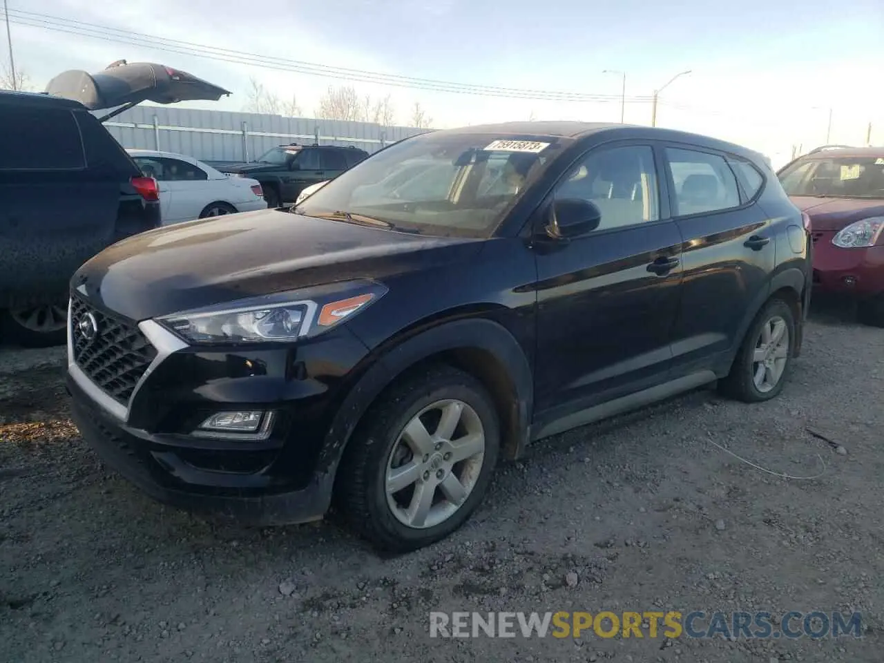 1 Photograph of a damaged car KM8J23A41LU188067 HYUNDAI TUCSON 2020