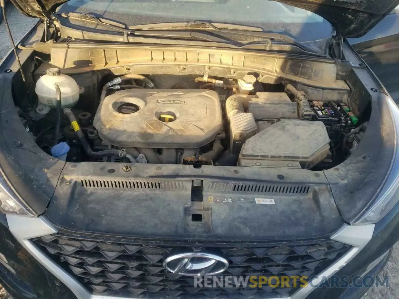 12 Photograph of a damaged car KM8J23A41LU188067 HYUNDAI TUCSON 2020