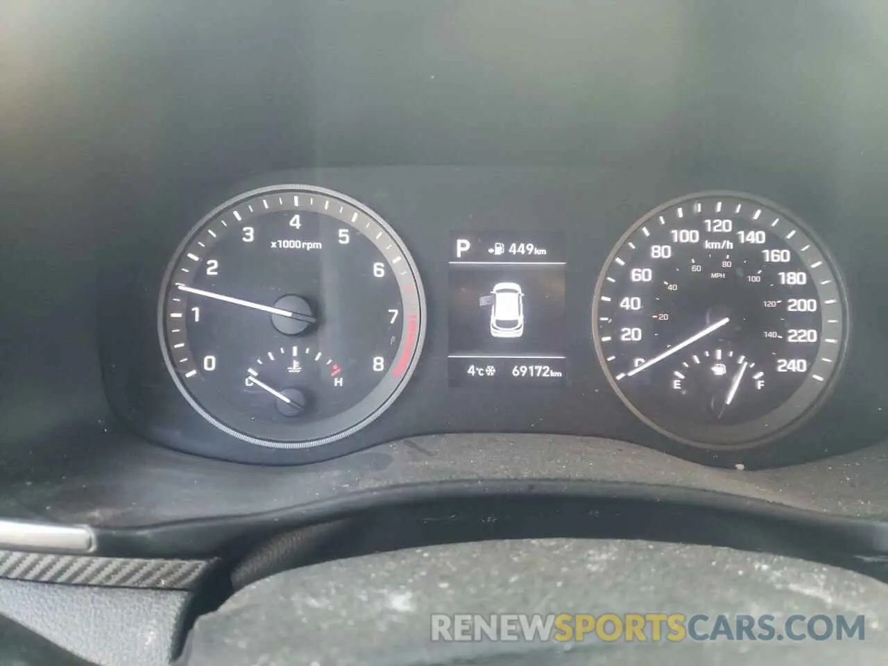 9 Photograph of a damaged car KM8J23A41LU188067 HYUNDAI TUCSON 2020