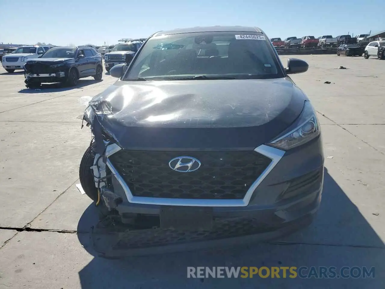 5 Photograph of a damaged car KM8J23A41LU218913 HYUNDAI TUCSON 2020