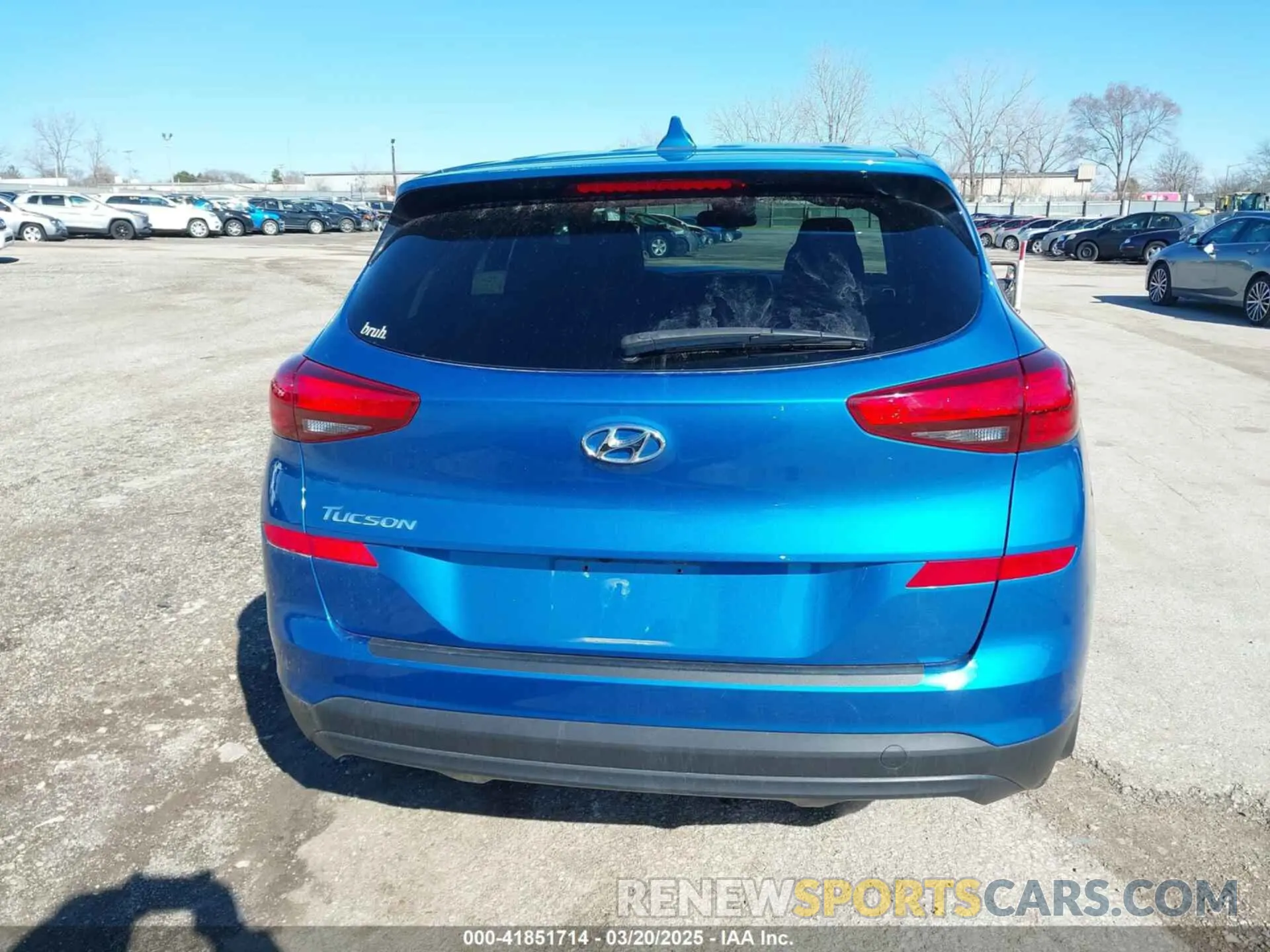 16 Photograph of a damaged car KM8J23A42LU135653 HYUNDAI TUCSON 2020