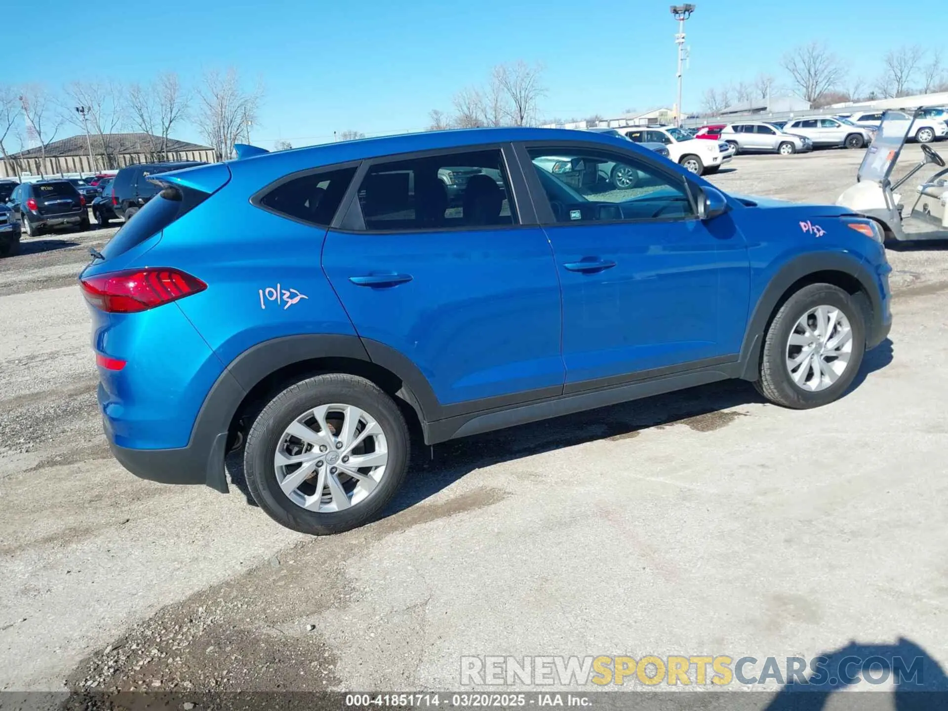 4 Photograph of a damaged car KM8J23A42LU135653 HYUNDAI TUCSON 2020