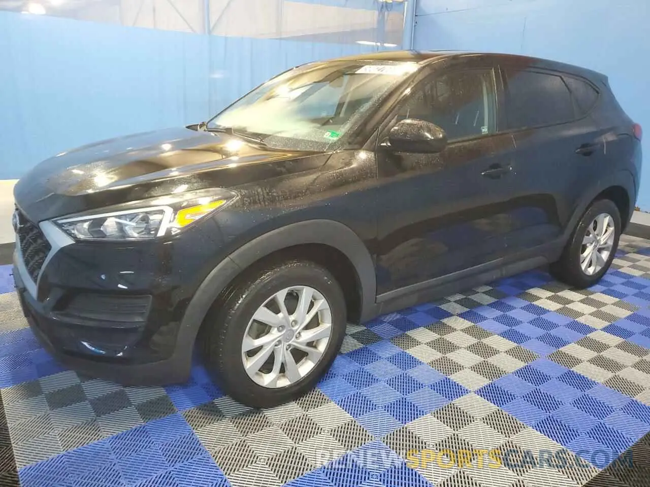 1 Photograph of a damaged car KM8J23A42LU140450 HYUNDAI TUCSON 2020