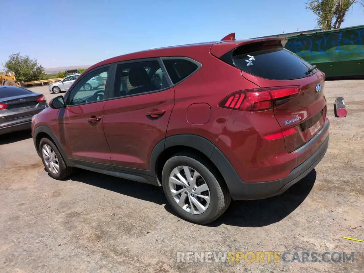 2 Photograph of a damaged car KM8J23A42LU179507 HYUNDAI TUCSON 2020