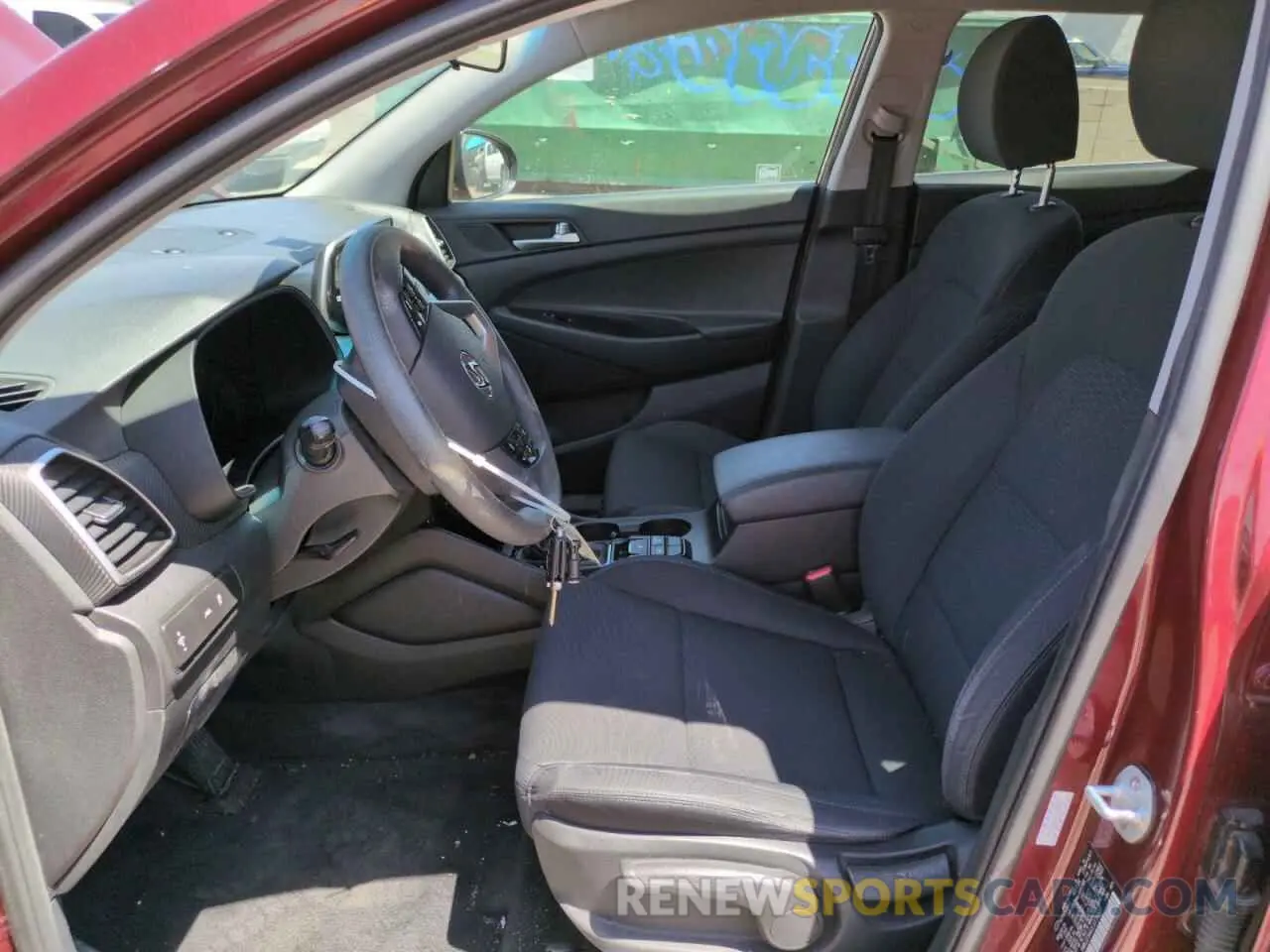 7 Photograph of a damaged car KM8J23A42LU179507 HYUNDAI TUCSON 2020