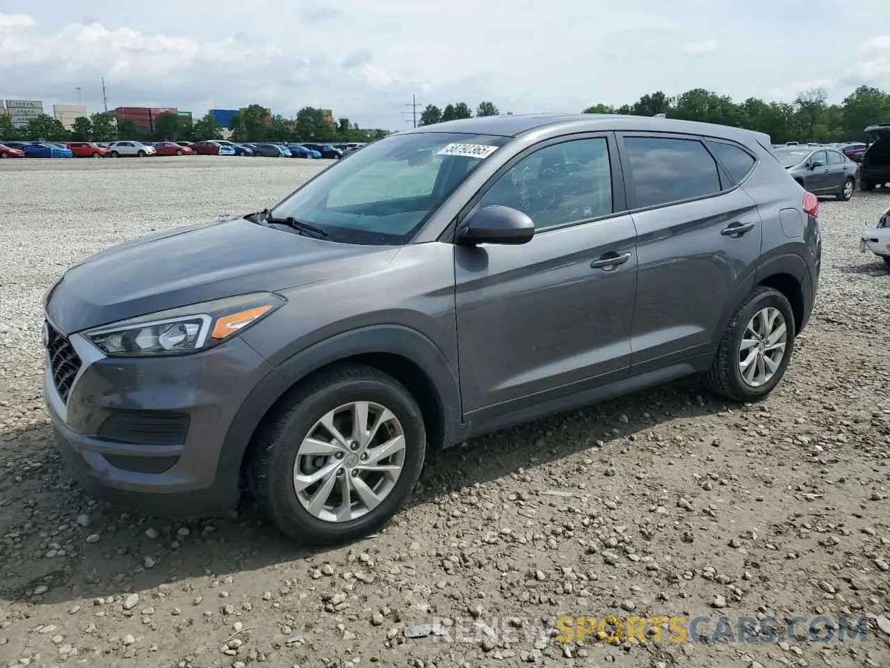 1 Photograph of a damaged car KM8J23A43LU084356 HYUNDAI TUCSON 2020