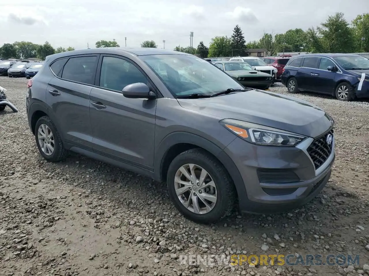 4 Photograph of a damaged car KM8J23A43LU084356 HYUNDAI TUCSON 2020