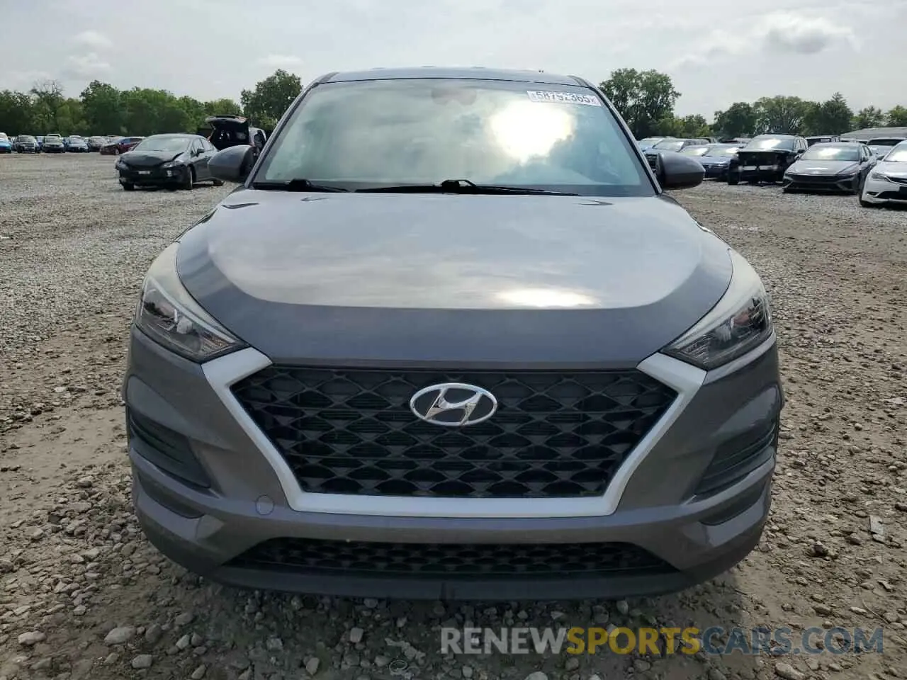 5 Photograph of a damaged car KM8J23A43LU084356 HYUNDAI TUCSON 2020
