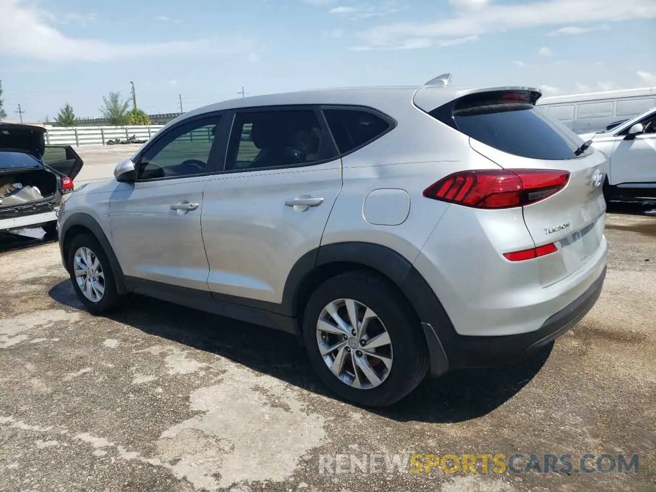 2 Photograph of a damaged car KM8J23A43LU094577 HYUNDAI TUCSON 2020