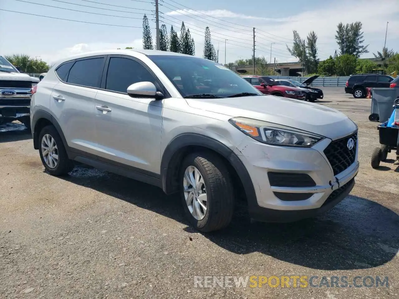 4 Photograph of a damaged car KM8J23A43LU094577 HYUNDAI TUCSON 2020