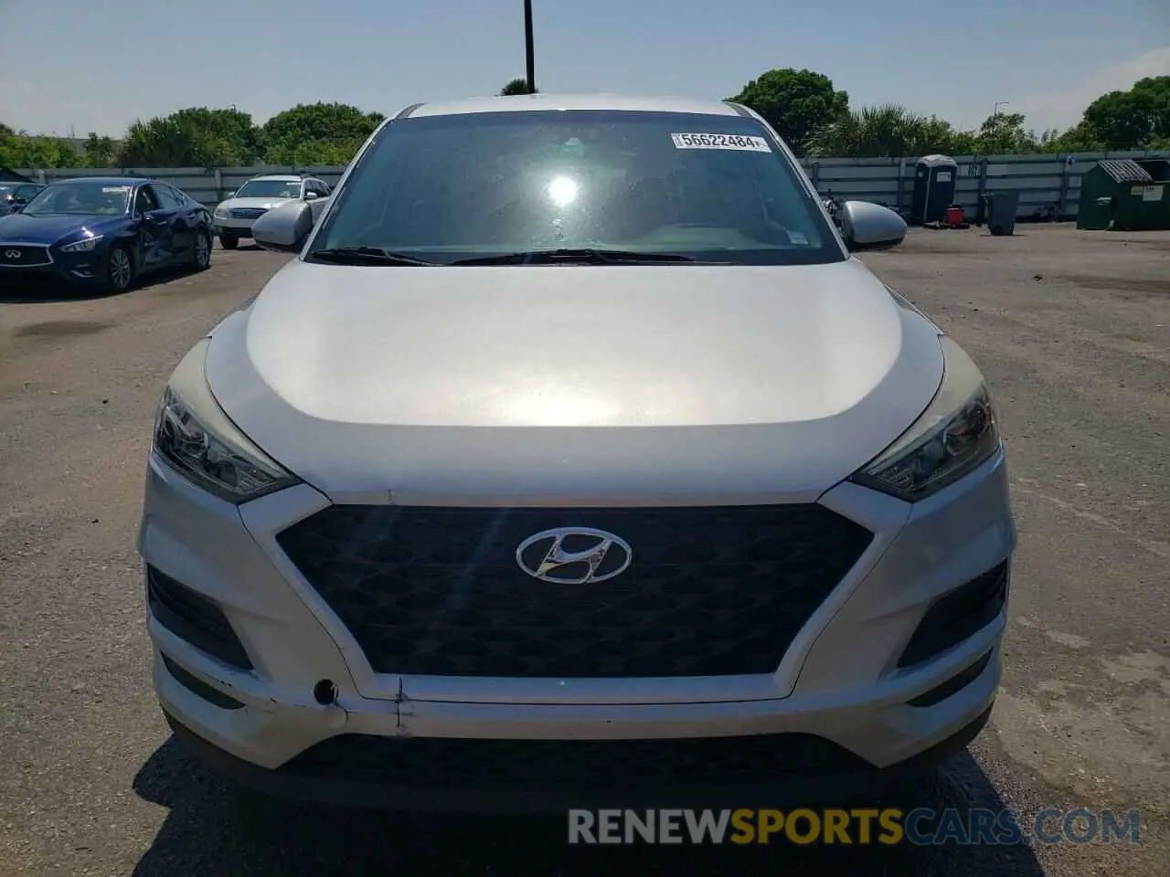 5 Photograph of a damaged car KM8J23A43LU094577 HYUNDAI TUCSON 2020
