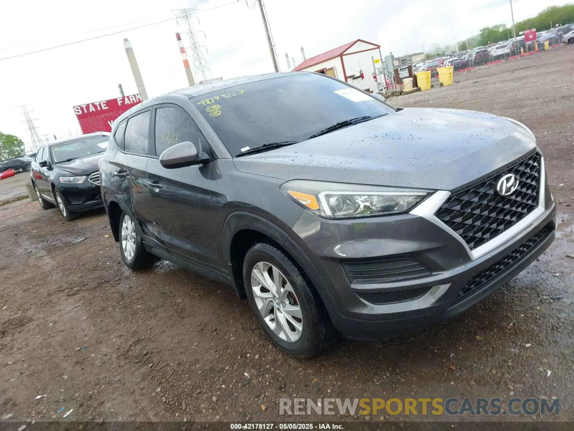 1 Photograph of a damaged car KM8J23A43LU115525 HYUNDAI TUCSON 2020