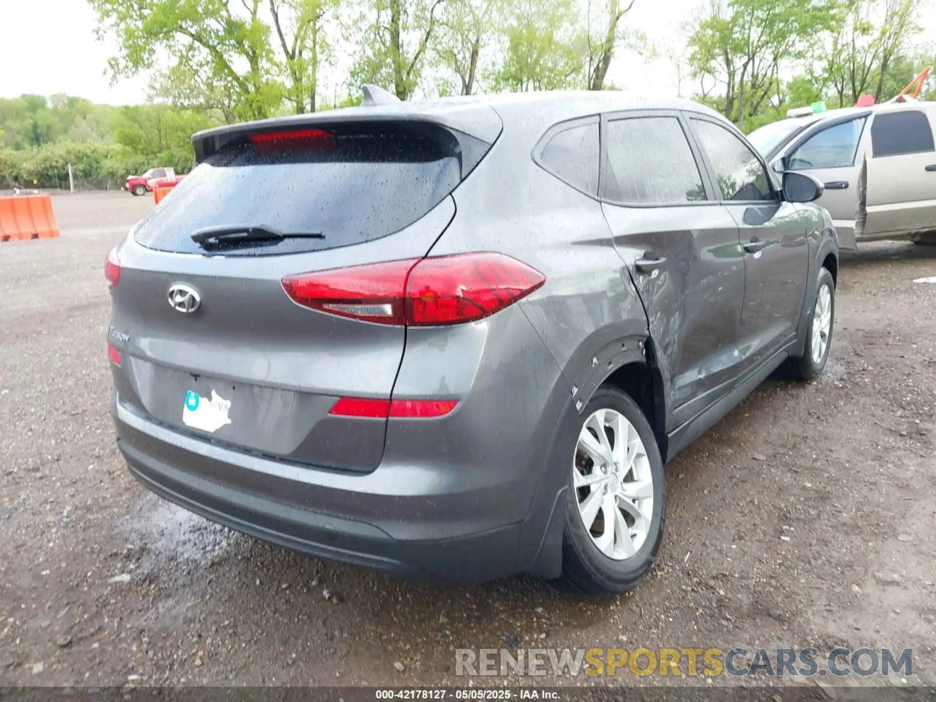 4 Photograph of a damaged car KM8J23A43LU115525 HYUNDAI TUCSON 2020