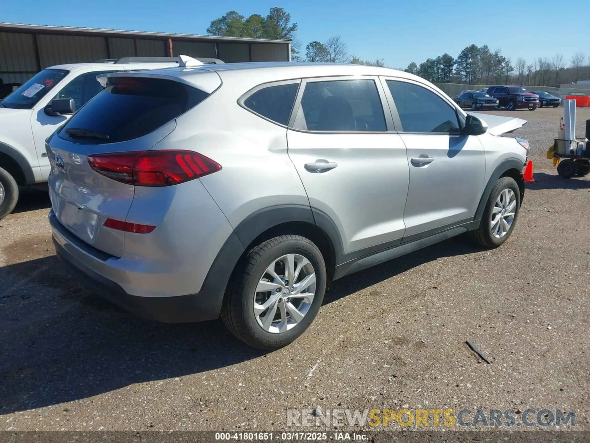 4 Photograph of a damaged car KM8J23A43LU235115 HYUNDAI TUCSON 2020