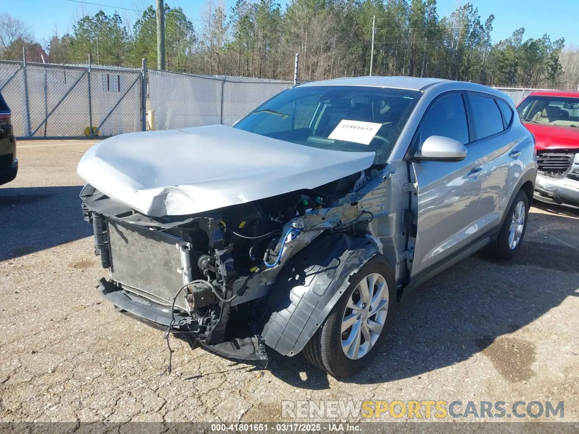 6 Photograph of a damaged car KM8J23A43LU235115 HYUNDAI TUCSON 2020