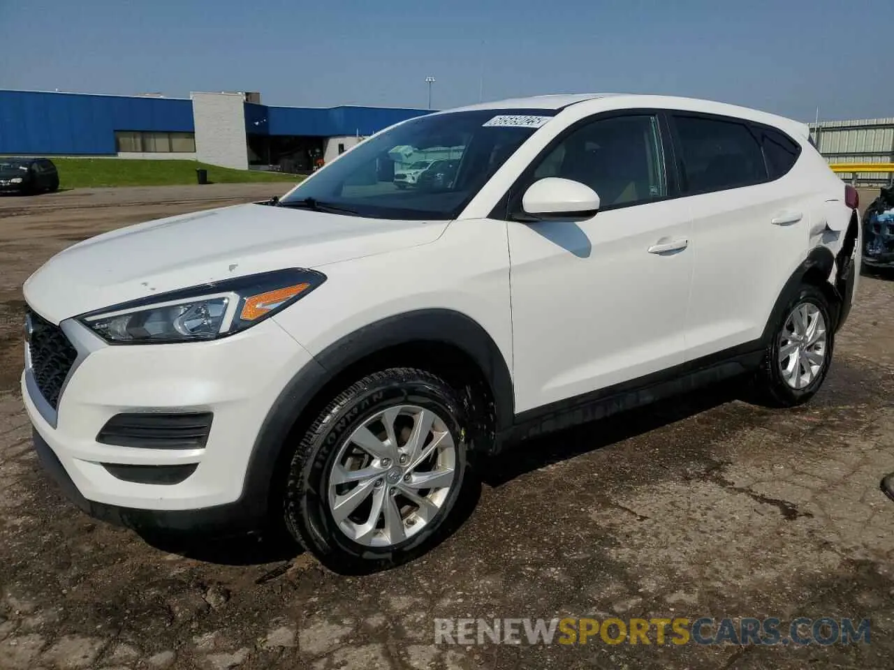 1 Photograph of a damaged car KM8J23A43LU242369 HYUNDAI TUCSON 2020